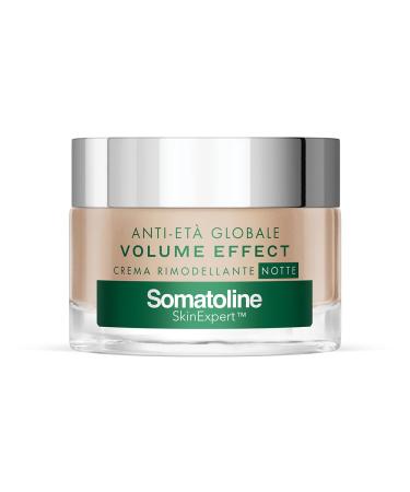 Somatoline SkinExpert Somatoline SkinExpert Volume Effect Night Repair Face Cream Anti-Wrinkle Remodeling Face Treatment with Biopeptides 50 ml