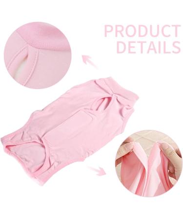 Easy Joy Recovery Suit for Cats | Postoperative Litter Clothing for Abdominal Wounds & Skin Diseases | Soft Indoor Pet Apparel (Small Pink) - Buy Online on GoSupps.com