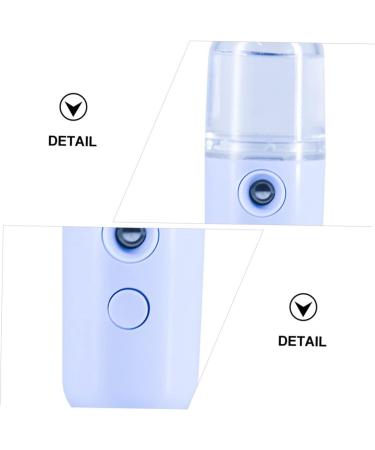 BIUDECO 1pc Portable Humidifier Plastic Humidifier Face Mist Sprayer Creative Humidifier Beauty Tool Skin Moistener Beauty Sprayer Spray Humidifier Women Humidifier Face Humidifier 14.5X4CM Blue - Buy Online on GoSupps.com