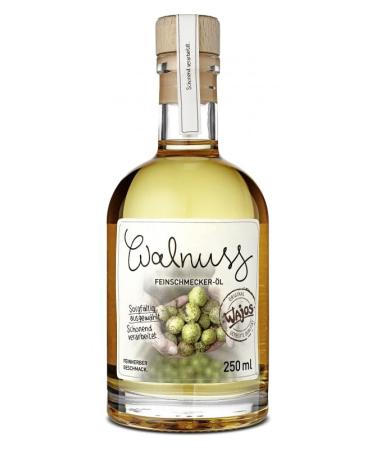 Wajos Walnut Gourmet Oil 250ml vegan roasted Walnut oil for cooking oil vinegar & dressings
