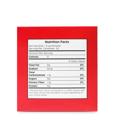 Baumann Premium American Ginseng Tea Bags (20 Count) | Wisconsin Grown Panax Ginseng Herbal Tea for Focus & Energy - Buy Online on GoSupps.com