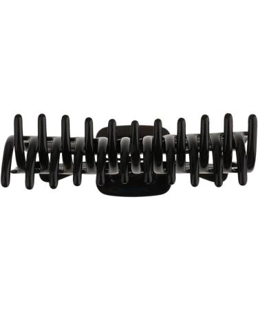 Gazechimp X-Shape Large Black Hair Claw Clip - Stylish Headdress for All Hair Types | International Shipping Available - Buy Online on GoSupps.com