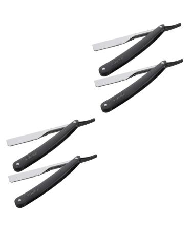 Minkissy 2st Maquinilla de Afeitar Para Hombre Head Razing For Men Men Razing Barber Barber Barturers For Men Bart Razor Manual Razor Men Razor Safe Razor Blackx2Pcs 2 PCSX2PCs