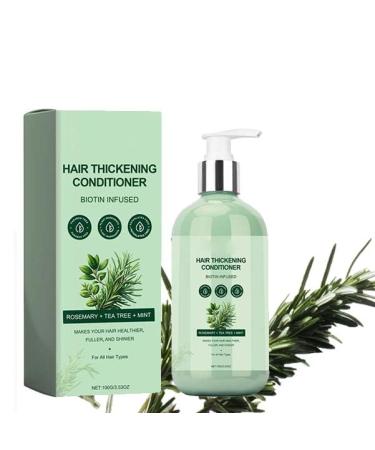 Natural Rosemary Hair Growth Conditioner Biotin Hair Shampoo For Damaged Dry Thinning Hair | Strengthen Hair Soft Hair And Locks In Moisture Nourish Scalp