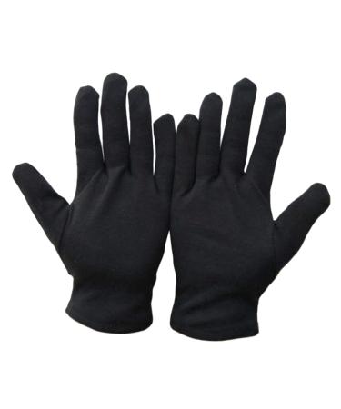 Healeved 12 Pairs Safety Gloves Moisturizing Gloves for Dry Hand A Lotion Gloves Microfiber Gloves Inspection Gloves for Women Jewelry Touching Gloves Moisture Industrial Coin Medical Miss