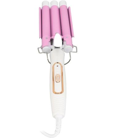 3 Barrel Curling Iron Wand - Adjustable Temperature Ceramic Lasting Waves Flexible for All Hairstyles - US Plug - Buy Online on GoSupps.com
