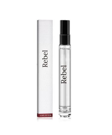 Rebel Pheromone Cologne for Men 2024 New Rebel by Alloura for Men Alloura Pheromone Perfume for Men Long Lasting Fragrance 0.34Fl.Oz (1 Pcs)