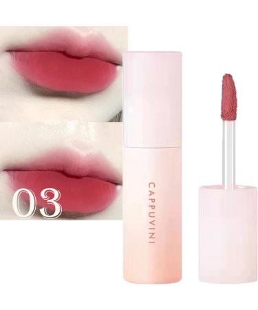 Sitovely 3 Colors Velvet Mousse Lipstick Set | Long-Lasting Matte Lip Gloss | Waterproof Lip Tint Makeup Kit | Gradient Gift Box | Mud Texture (B) - Buy Online on GoSupps.com