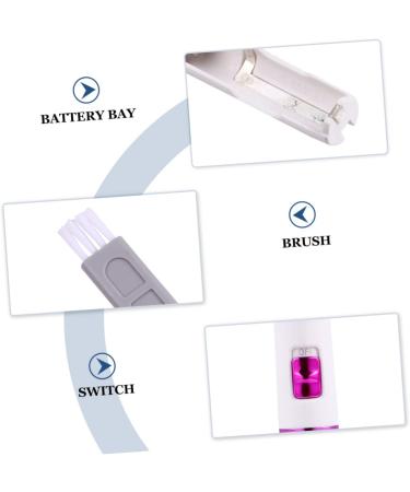 2 Pcs Electric Nose Hair Trimmer & Facial Hair Remover - Battery-Powered Hair Shaver & Epilator for Men & Women - Buy Online on GoSupps.com