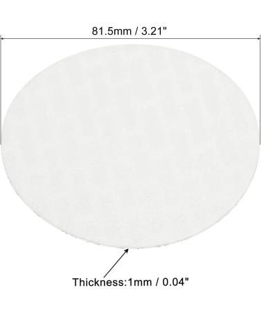 PATIKIL 81.5mm/3.21" Foam Lid Liner 50 Pack PS Foam Resistant Tamper Pressure Sensitive Seal for Bottle Cap Liners Seals - Buy Online on GoSupps.com