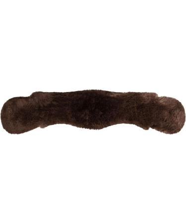 Equinate Anatomically Designed Western Moon Belt - Real Lambskin Short Saddle Strap - 65-90 cm in Brown & Black - Buy Online on GoSupps.com