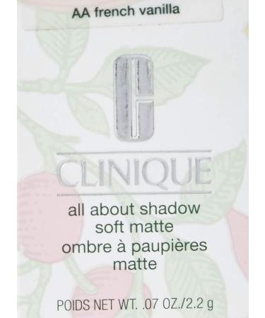 Clinique All About Shadow Single in French Vanilla 0.07 oz - Long-Lasting Eye Makeup - Buy Online on GoSupps.com