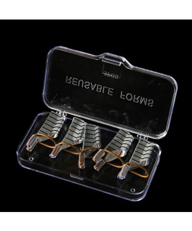 Uonlytech Nail Extension Paper - 10 Reusable Nail Art Guide Stickers for Professional Nail Shapes | Perfect Manicure Tool - Buy Online on GoSupps.com