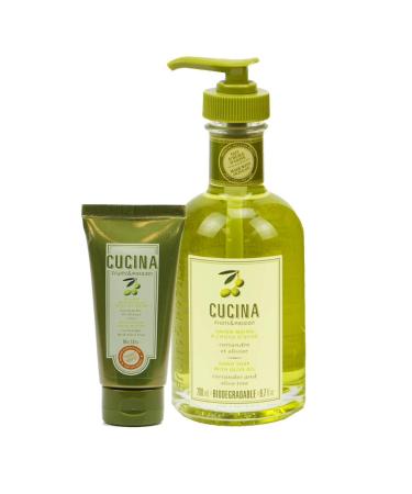 Fruits & Passion Coriander and Olive Tree Hand Soap 200ml and Nourishing Hand Butter 60ml