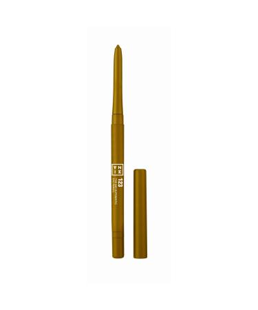 3INA MAKEUP - The 24h Automatic Eye Pencil 123 - Gold - Long Lasting Eyeliner - Waterproof - Highly Pigmented Formula - Creamy Texture - Sharpener & brush - Precise Tip - Vegan - Cruelty Free - Buy Online on GoSupps.com