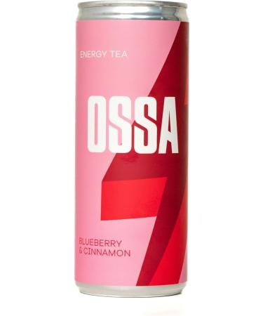 OSSA OSSA Blueberry Cinnamon Energy Tea (24 x 250ml) Refreshing Guayusa-Infused Boost Packed with Antioxidants for Natural Energy & Wellness