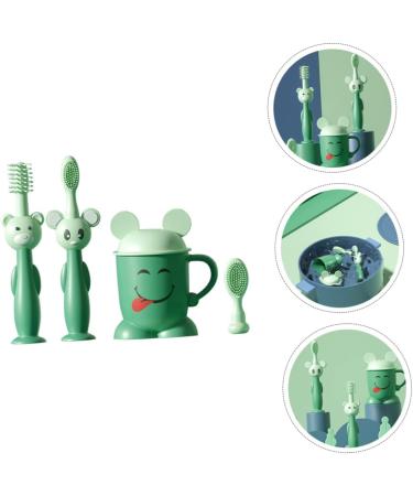 Buy Minkissy 2 Sets Newborn Toothbrush - Silicone Oral Care Training Brush for Baby Teeth Cleaning - Buy Online on GoSupps.com