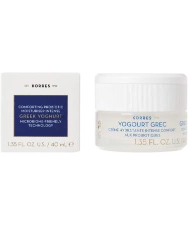 KORRES Intense Moisturizing Cream for Nourished/Soothed Skin Greek Yogurt & Probiotics for Sensitive Dry to Very Dry Skin 40 ml - Buy Online on GoSupps.com
