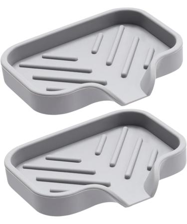 Ciieeo 6 Pcs Silicone Soap Dish Silicone Travel Soap Draining Holder Soap Dish with Drain Soap Container Soap Holder for Shower Wall Silicone Container Bathroom Silica Gel Jewelry Tray - Buy Online on GoSupps.com