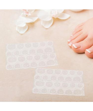  FOMIYES FOMIYES 100 Sheets Nail Press Adhesive Tabs Nail Glue Stickers Double Sided Nail Glue Nail Glue For False Nails Tips - Buy Online on GoSupps.com