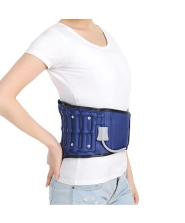Buy Inflatable Lumbar Vertebrae Girdle - Adjustable Light Decompression Bandage for Lower Back Relief | Blue - Buy Online on GoSupps.com