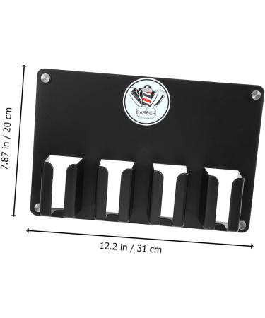 minkissy Hangers Electric Clipper Bracket wall hook rack Wall Hair Clipper Holder scissor barber station organizer wall hangers electric comb Hair Clipper Wall Holder storage box Storage - Buy Online on GoSupps.com