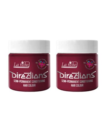 La Riche 2 x La Riche Directions Semi-Permanent Hair Colour 100 ml (Tulip)