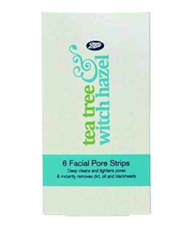 Boots Tea Tree & Witch Hazel 6 Facial Pore Strips