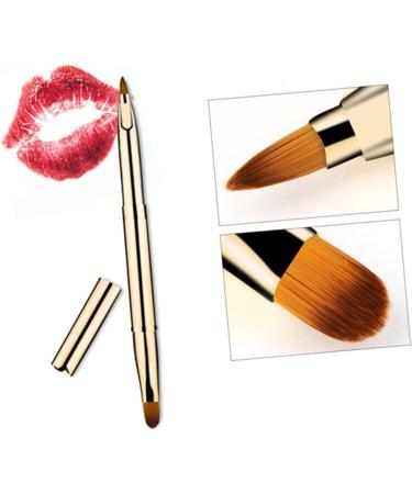 DOITOOL Retractable Lipstick Brush Make up Retractable Lipbrush Dual End Lip Brush Cosmetic Kit Lip Gloss Makeup Brush Double-ended Lip Brush Concealer Brush Printable - Buy Online on GoSupps.com