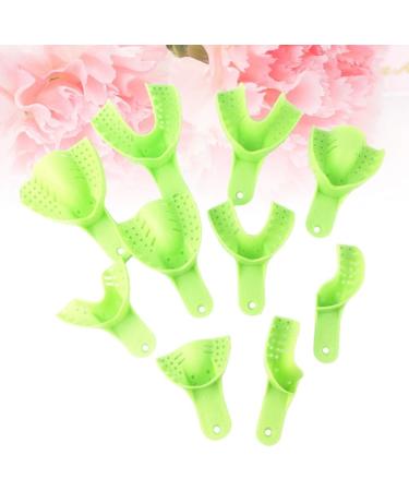 Healifty Dental Disposable Impression Trays (10pcs Light Green) - Best Quality for Accurate Impressions | Fast International Shipping - Buy Online on GoSupps.com