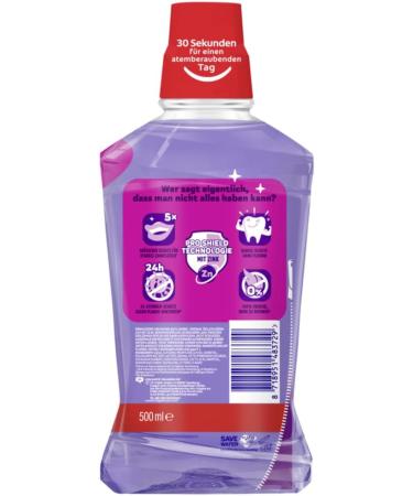 Colgate Mouthwash All in One 500ml - Antibacterial Oral Care for Freshness & Caries Protection - Alcohol-Free - Buy Online on GoSupps.com