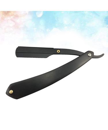 Premium Men's Barber Razor - Folding Steel Shaver for Safe Precise Shaving | Ideal for Eyebrows & Facial Hair - Buy Online on GoSupps.com