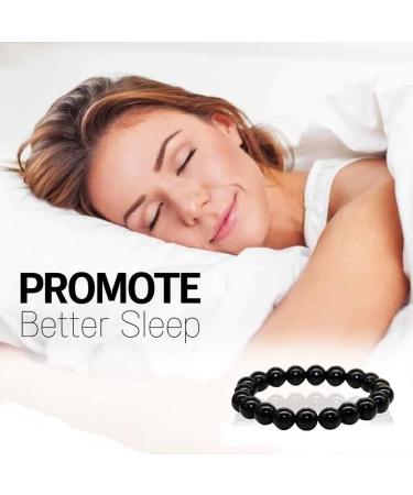 Black Obsidian Slimming Foot Chains - Anti-Swelling & Lymphatic Drainage Therapy - Natural Magnetic Bracelet Set (3/5/8/10 Pieces) | Anti-Varicose Solutions - Buy Online on GoSupps.com