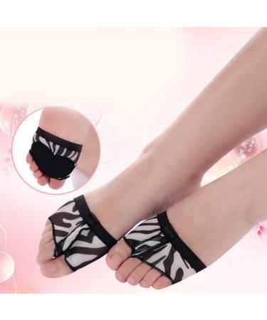 EXCEART Lyrical Dance Shoes Socks - Half Sole Foot Cushions & Metatarsal Pads for Dance Protection & Comfort - Buy Online on GoSupps.com