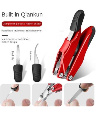 Folding Olecranon Nail Clippers Nail Groove Embedded Nail Nail Scissors Nail File Nail Clippers Manicure Manicure Set/204 (Color : Yingzuizhijiaqian 3jiantao) - Buy Online on GoSupps.com