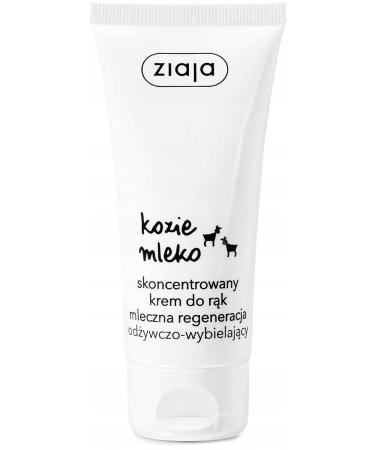 ZIAJA GOAT'S MILK REGENERATING HAND CREAM 50ml Nourishing Whitening