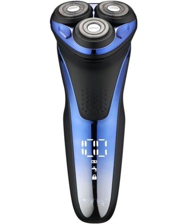 Electric Razor for Men Professional Electric Shaver Razor Waterproof Beard Trimmer Rotary 3D Floating Shaving Rechargeable Electric Shaver for Men