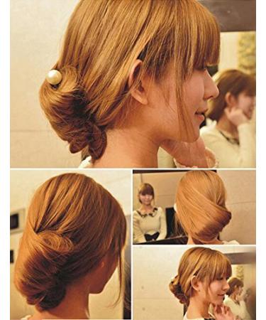 3PCS Black Hair Clip Volume Inserts Styling Set for Women & Girls - DIY Bun Maker Comb French Twist Styling Tool - Buy Online on GoSupps.com