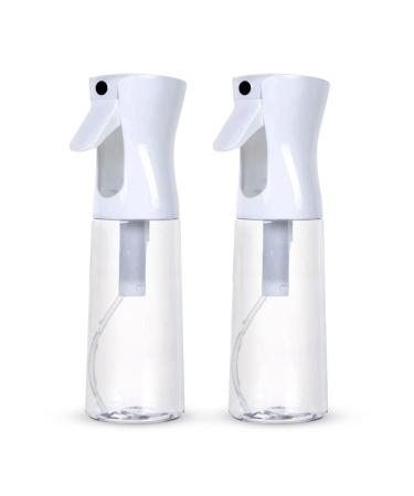 Hair Spray Bottle - Continuous Spray Nano Fine Mist Sprayer - Empty Spray Bottle - Reusable Beauty Spray Bottle - Cleaning, Hairstyling & Plants - 5oz/150 ml - Pack of 2