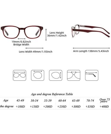 Customizable Black Bifocal Reading Glasses for Presbyopia - Portable 150 Degree Solutions - Buy Online on GoSupps.com
