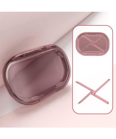 Haowul Retainer Case & Denture Holder - Durable Mouth Guard Storage Box for Men - Easy To Use Pink - Buy Online on GoSupps.com
