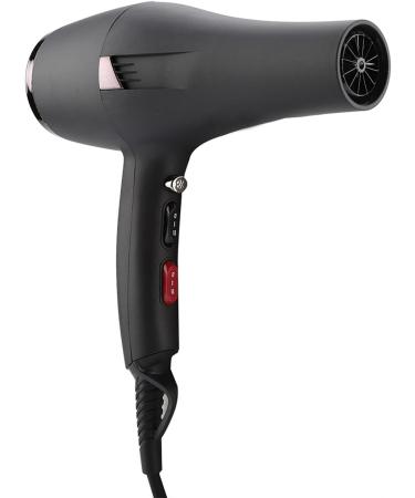 2000W Hair Dryer Hot and Cold Blow Dryer Hair Styling Dryer Adjustable 5 Temperature Files Hair Styling Tool with 2 Nozzle for Home and Salon(US Plug) - Buy Online on GoSupps.com