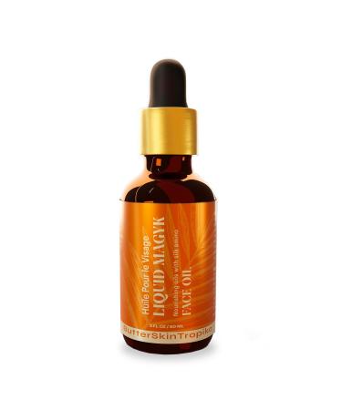 Liquid Magyk Face Oil Hydrating Facial Oil Serum with Silk Amino Fats Antioxidants Carotenoids Lycopene and Vitamins E C & A