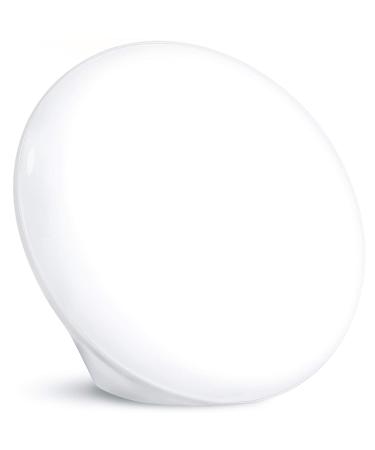 Light Therapy Lamp, UV-Free 10000 Lux LED Bright White Therapy Light, Touch Control with 3 Adjustable Brightness Levels, Memory Function & Compact Size