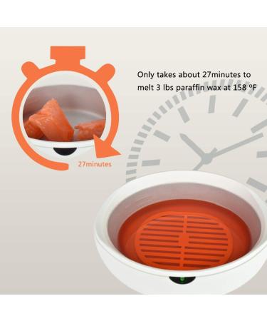 K-Salon Paraffin Wax Machine with 8 Packs of Wax 3.5lb - Quick Heating Wax Warmer for Hand and Feet - Buy Online on GoSupps.com