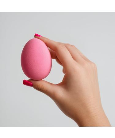 BeautyBlend Pro Beauty Makeup Sponge + Baby Sponge Foundation Blending Beauty Sponge Egg Shaped Beauty Sponge for Applying & Blending Makeup Cream & Powder Dry/Wet (Pink) - Buy Online on GoSupps.com
