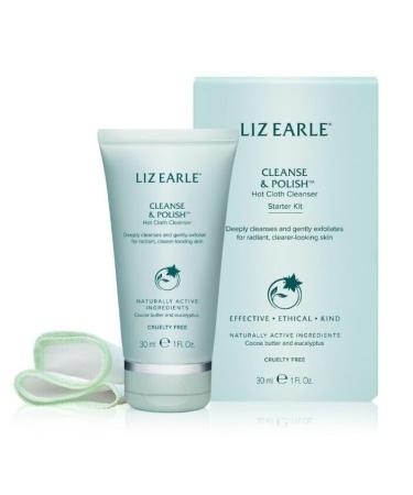Liz Earle Cleanse and Polish Hot Cloth Cleanser Starter Kit 30ml