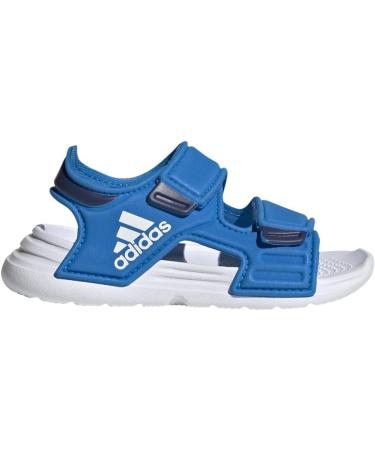 adidas Unisex Kids Altaswim Beach & Pool Shoes - Blue Rush/Dark Blue | 3 UK Child - Buy Online on GoSupps.com
