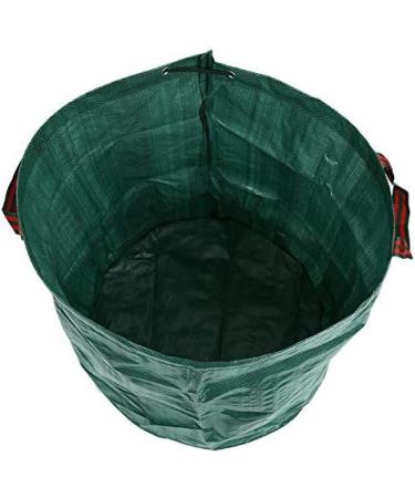Spkaodngo 270L Waste Bag Strong Waterproof Heavy Duty Reusable Foldable Rubbish Grass Sack - Buy Online on GoSupps.com