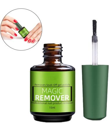 magic gel remover Nail Polish Remover Magic Nail Cleaner Gel 15ML Bursting Removal Liquid Take Off The Fake Nail Glue for Nail Art Lacquer - Buy Online on GoSupps.com